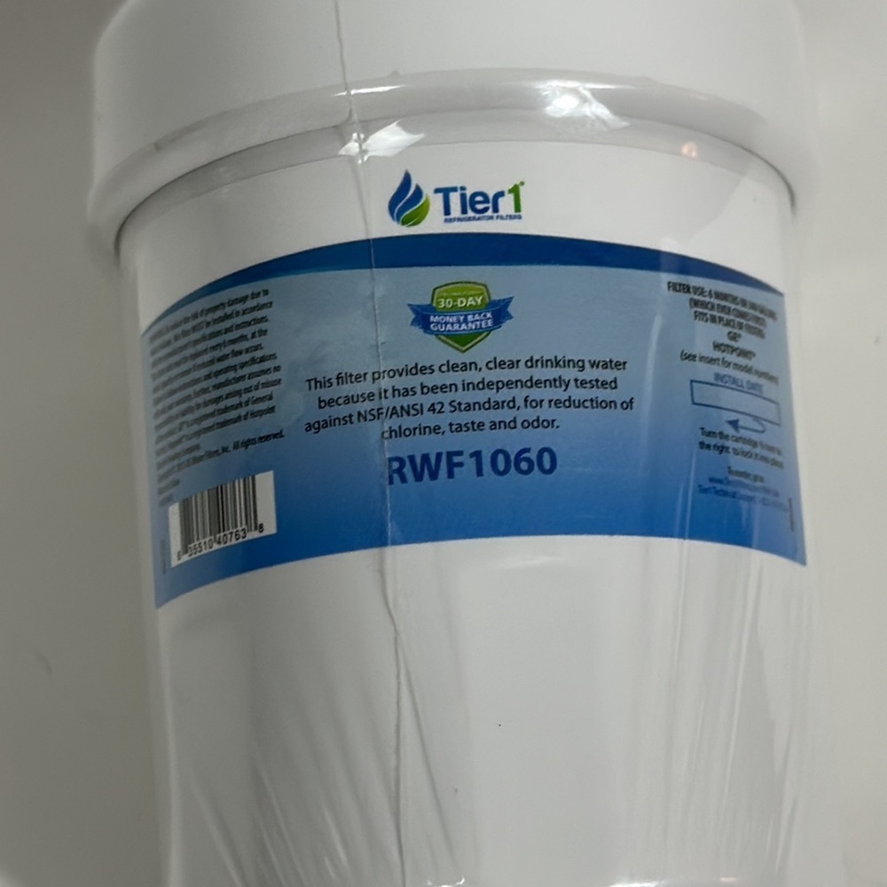 GE replacement refrigerator water filter - RWF 1060 BRAND NEW - FACTORY SEAL